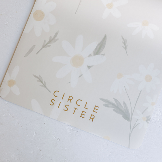 YOGA MAT - PAPER DAISIES