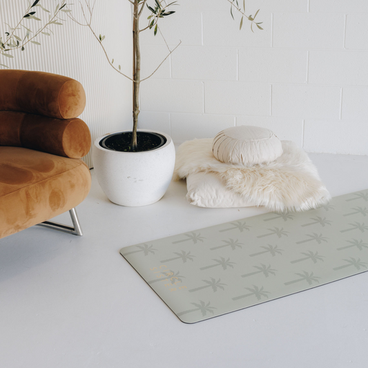 YOGA MAT - ALOHA PALM TREE