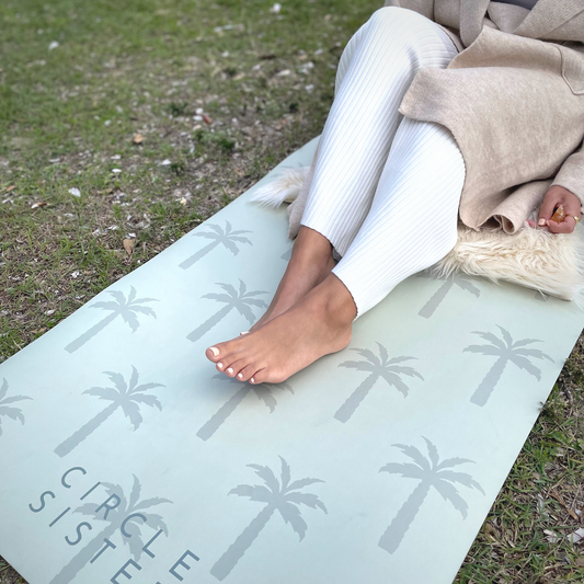 YOGA MAT - ALOHA PALM TREE